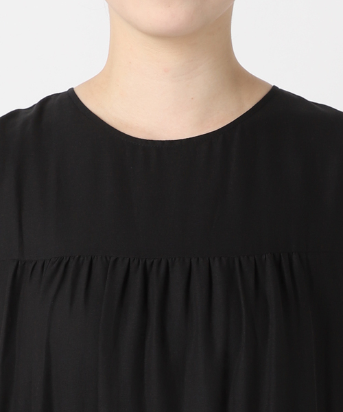 JOURNAL STANDARD（ジャーナルスタンダード）の「シアーボイルティアードワンピース（ワンピース・レディース・レッド/ブラック/イエロー系その他・FREE）」の13枚目の写真