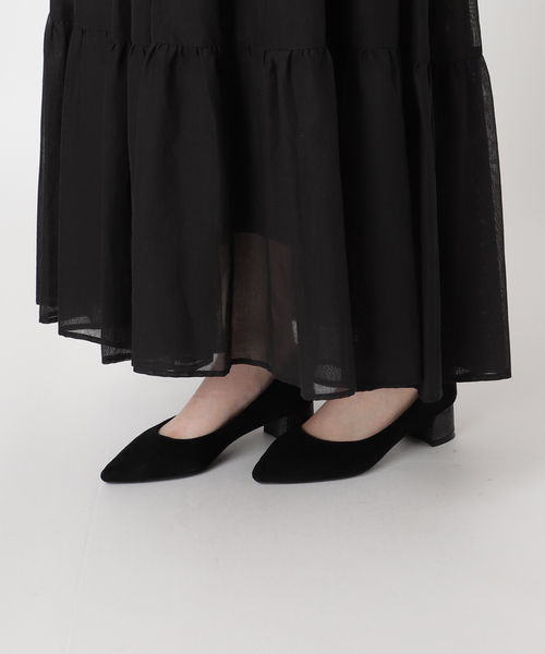 JOURNAL STANDARD（ジャーナルスタンダード）の「シアーボイルティアードワンピース（ワンピース・レディース・レッド/ブラック/イエロー系その他・FREE）」の15枚目の写真