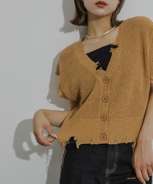 SENSE OF PLACE by URBAN RESEARCH | ダメージニットベスト(ベスト)