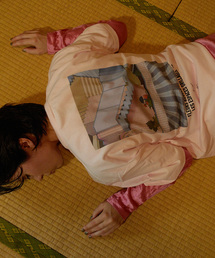 SKIN | skin × Ana Popescu /  SAMEDI プリントTシャツ(Tシャツ/カットソー)