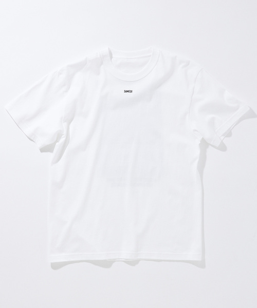 SKIN(スキン)の「skin × Ana Popescu / SAMEDI プリントTシャツ(Tシャツ/カットソー・メンズ・ホワイト/ピンク・MEDIUM/LARGE)」の12枚目の写真