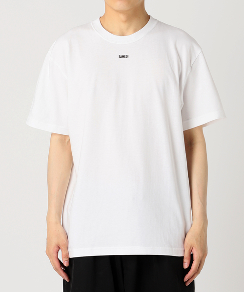 SKIN(スキン)の「skin × Ana Popescu / SAMEDI プリントTシャツ(Tシャツ/カットソー・メンズ・ホワイト/ピンク・MEDIUM/LARGE)」の8枚目の写真