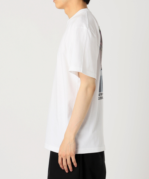 SKIN(スキン)の「skin × Ana Popescu / SAMEDI プリントTシャツ(Tシャツ/カットソー・メンズ・ホワイト/ピンク・MEDIUM/LARGE)」の7枚目の写真