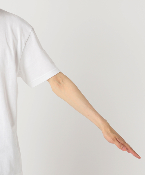 SKIN(スキン)の「skin × Ana Popescu / SAMEDI プリントTシャツ(Tシャツ/カットソー・メンズ・ホワイト/ピンク・MEDIUM/LARGE)」の21枚目の写真