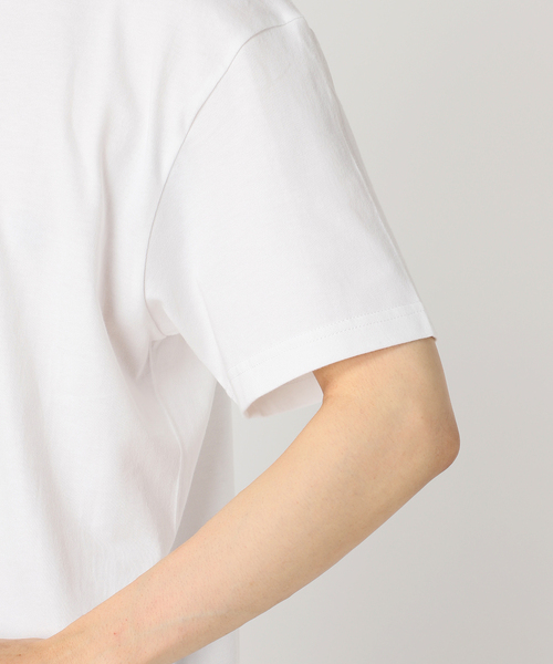 SKIN(スキン)の「skin × Ana Popescu / SAMEDI プリントTシャツ(Tシャツ/カットソー・メンズ・ホワイト/ピンク・MEDIUM/LARGE)」の20枚目の写真