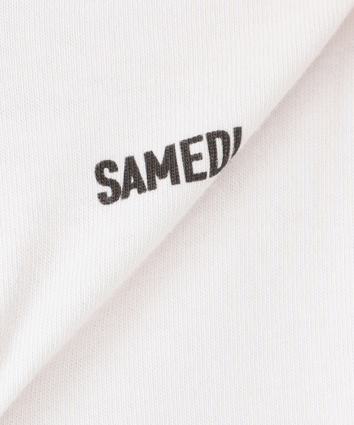 SKIN(スキン)の「skin × Ana Popescu / SAMEDI プリントTシャツ(Tシャツ/カットソー・メンズ・ホワイト/ピンク・MEDIUM/LARGE)」の17枚目の写真