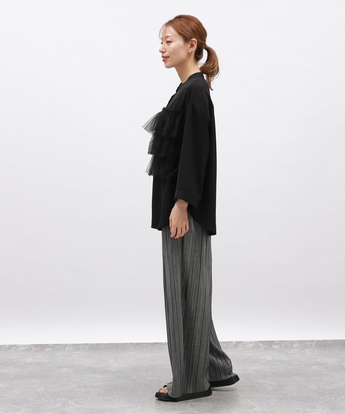LAKOLE（ラコレ）の「プリーツイージーパンツ / 137191（その他パンツ・レディース・グレー/ブラック/ブラウン・SMALL/MEDIUM）」の12枚目の写真