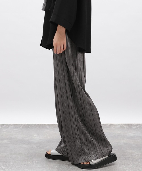 LAKOLE（ラコレ）の「プリーツイージーパンツ / 137191（その他パンツ・レディース・グレー/ブラック/ブラウン・SMALL/MEDIUM）」の14枚目の写真