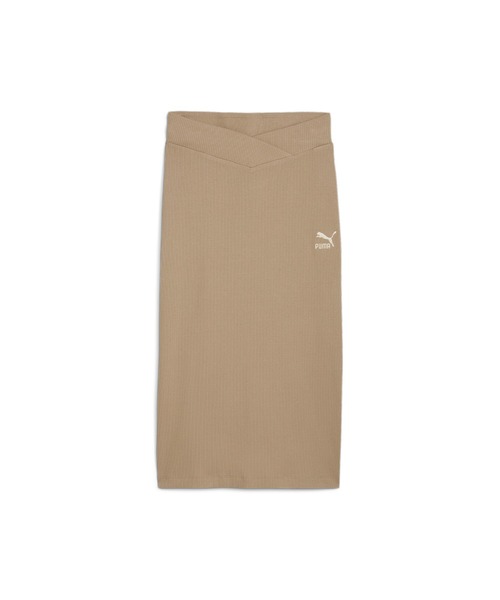 PUMA(プーマ)の「PUMA プーマ ウィメンズ CLASSICS リブ ミッド スカート(スカート・レディース・グリーン/ブラック・LARGE/MEDIUM/X-LARGE/SMALL)」の15枚目の写真