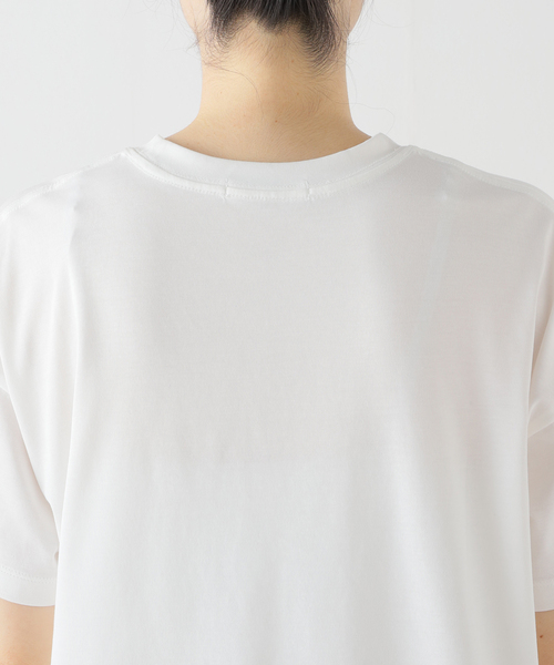 B.C STOCK（ベーセーストック）の「《追加2》シンプルロゴTEE（Tシャツ/カットソー・レディース・ホワイト/ベージュ/チャコールグレー・FREE）」の20枚目の写真