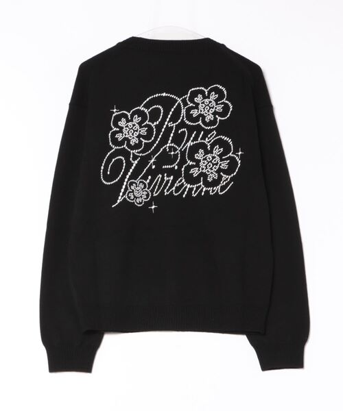 KENZO ケンゾー　エンブロイダリー カーディガン ブラック　サイズM KENZO（ケンゾー）の「'KENZO Constellation' エンブロイダリー