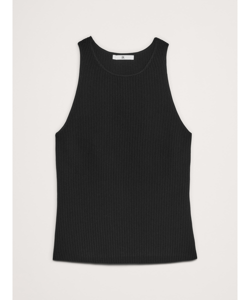 Banana Republic（バナナリパブリック）の「Cece コントゥアリング リブタンクトップ（タンクトップ・レディース・アイボリー/ブラック/ゴールド/ブルー・M/XS/S/L）」の7枚目の写真