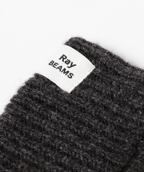 Ray BEAMS（レイビームス）の「カシミヤ フィンガーレス グローブ（手袋・レディース・ブラック系その他4/レッド/パープル・ONE SIZE）」の10枚目の写真