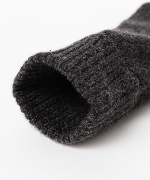 Ray BEAMS（レイビームス）の「カシミヤ フィンガーレス グローブ（手袋・レディース・ブラック系その他4/レッド/パープル・ONE SIZE）」の11枚目の写真