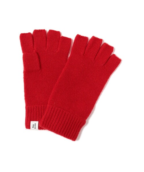 Ray BEAMS（レイビームス）の「カシミヤ フィンガーレス グローブ（手袋・レディース・ブラック系その他4/レッド/パープル・ONE SIZE）」の12枚目の写真