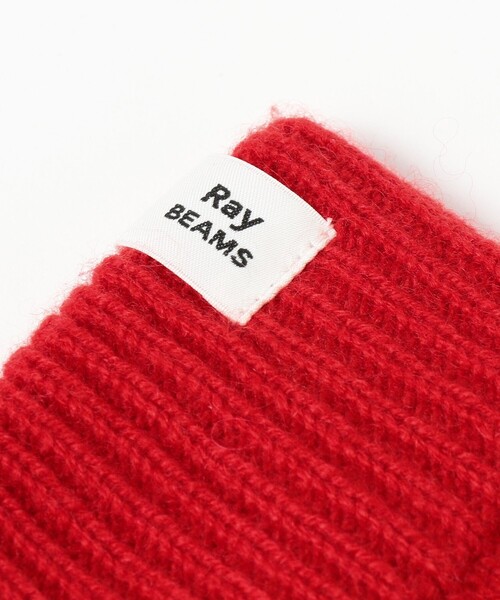 Ray BEAMS（レイビームス）の「カシミヤ フィンガーレス グローブ（手袋・レディース・ブラック系その他4/レッド/パープル・ONE SIZE）」の14枚目の写真