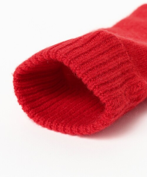 Ray BEAMS（レイビームス）の「カシミヤ フィンガーレス グローブ（手袋・レディース・ブラック系その他4/レッド/パープル・ONE SIZE）」の15枚目の写真