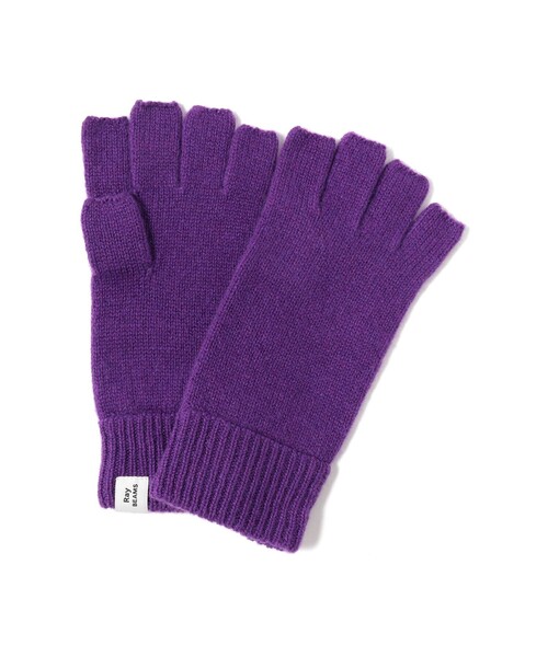Ray BEAMS（レイビームス）の「カシミヤ フィンガーレス グローブ（手袋・レディース・ブラック系その他4/レッド/パープル・ONE SIZE）」の16枚目の写真