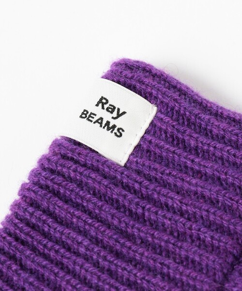 Ray BEAMS（レイビームス）の「カシミヤ フィンガーレス グローブ（手袋・レディース・ブラック系その他4/レッド/パープル・ONE SIZE）」の18枚目の写真