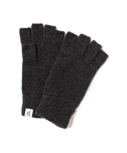 Ray BEAMS（レイビームス）の「カシミヤ フィンガーレス グローブ（手袋・レディース・ブラック系その他4/レッド/パープル・ONE SIZE）」の20枚目の写真