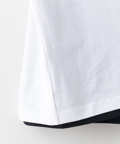 BEN DAVIS(ベンデイビス)の「【BEN DAVIS/ベンデイビス】タギングロゴ バックプリント レイヤードロングTシャツ オーバーサイズ ロンT&半袖T 2点セット(Tシャツ/カットソー・メンズ・ホワイト系その他/ホワイト系その他2/ブラック系その他/ブラック系その他2・SMALL/MEDIUM/X-LARGE/LARGE)」の13枚目の写真