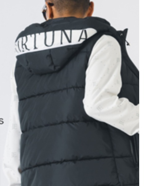 sheller FOX シェリエ フォックス フード付 ダウンベスト FREE sheller