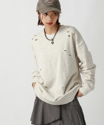 PAGEBOY | ダメージBIGスウェット(スウェット)