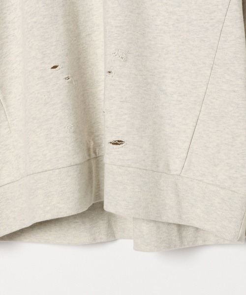 PAGEBOY（ページボーイ）の「ダメージBIGスウェット（スウェット・レディース・チャコールグレー/オートミール/ピンク・FREE）」の16枚目の写真