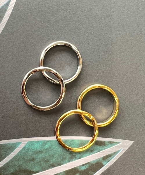 Rechic(リシック)の「二連ニュアンスリング(リング・レディース・ゴールド/シルバー・FREE)」の8枚目の写真