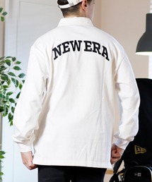NEW ERA GOLF/ニューエラゴルフ 長袖シャツ RUGGER SOLID ヘビーウエイト ラガーシャツ 14326402/14326403
