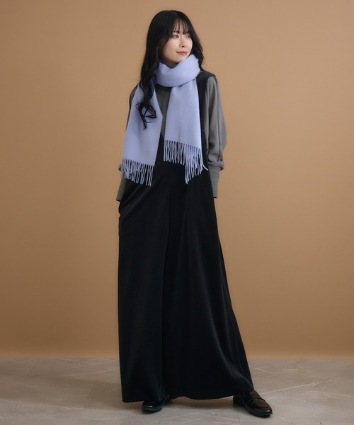 KATHARINE ROSS(キャサリンロス)の「【KATHARINE ROSS】ベロアサロペット(ジャンパースカート・レディース・チャコールグレー/ブラック・SMALL/MEDIUM)」の7枚目の写真