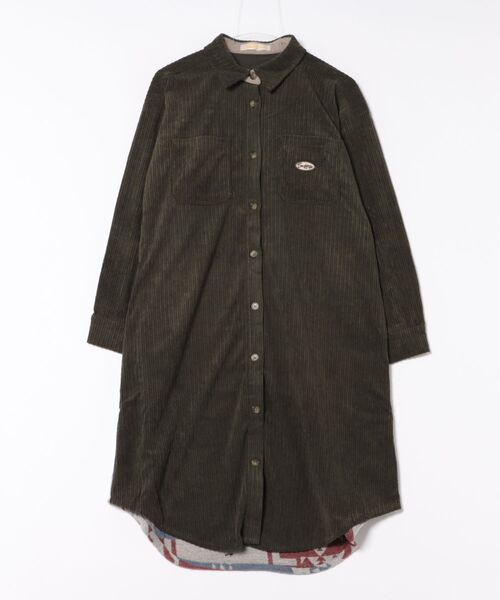 Kahiko(カヒコ)の「【Kahiko】SURF&Palms カリッサシャツワンピース(シャツワンピース・レディース・ホワイト/ベージュ/カーキ/ブルー/ブラウン/グリーン/チャコール/アイボリー・FREE)」の17枚目の写真