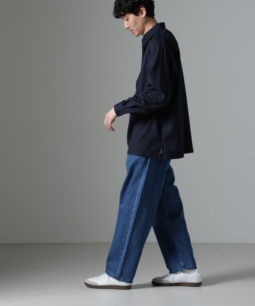 NANO universe(ナノユニバース)の「イージーバギーパンツ(その他パンツ・メンズ・ブルー/ブラック/ライトブルー・L/M/S)」の16枚目の写真