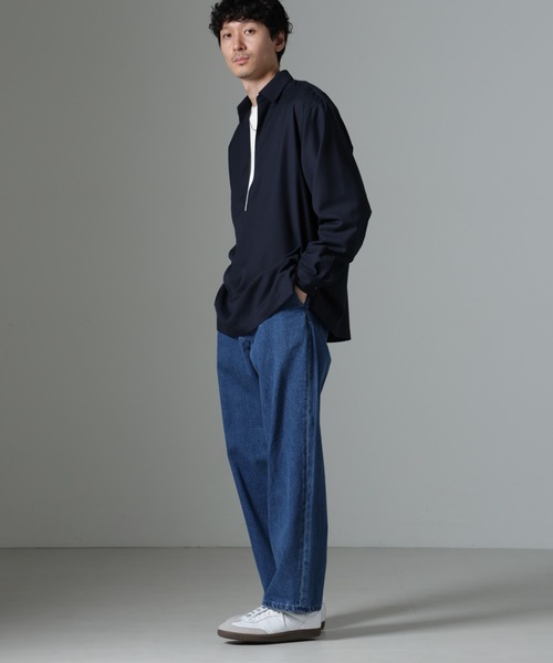 NANO universe(ナノユニバース)の「イージーバギーパンツ(その他パンツ・メンズ・ブルー/ブラック/ライトブルー・L/M/S)」の15枚目の写真