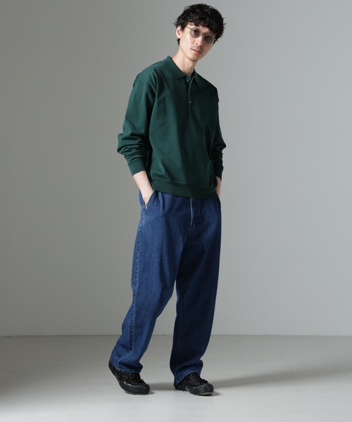 NANO universe(ナノユニバース)の「イージーバギーパンツ(その他パンツ・メンズ・ブルー/ブラック/ライトブルー・L/M/S)」の20枚目の写真