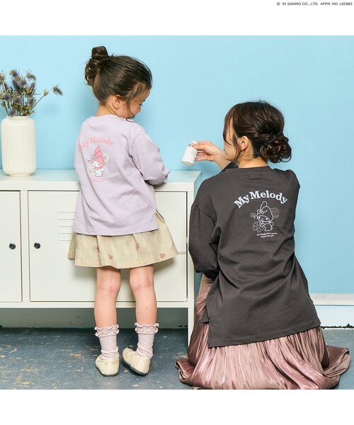 サンリオ公式 マイメロディ総柄大人スカート M-L セール】サンリオキャラクターズコラボ『マイメロディ