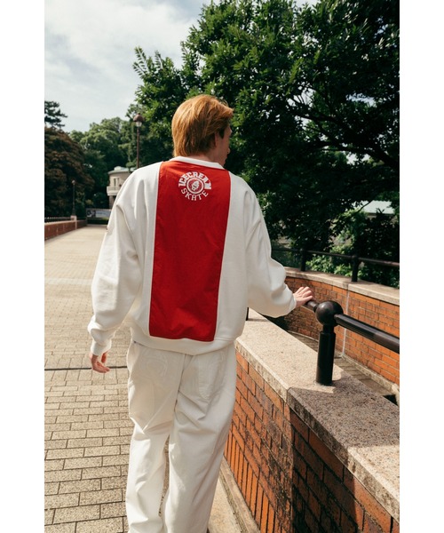 ICECREAM（アイスクリーム）の「SWITCHING COTTON SWEATSHIRT（スウェット・メンズ・ブラック/ネイビー/ホワイト・MEDIUM/LARGE/X-LARGE）」の5枚目の写真