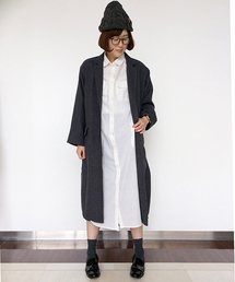 LBC | フラノマキシガウンコート               (ブルゾン)