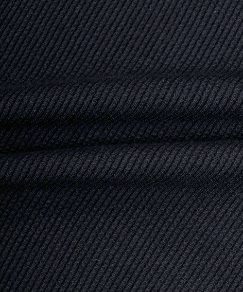 Healthknit（ヘルスニット）の「Healthknit（ヘルスニット）ベーシック ワッフル クルーネック ラウンドヘムロングスリーブTシャツ（1P）/サーマル無地・ボーダーリンガー/ロンT/長袖トップス レディース（Tシャツ/カットソー・レディース・ブラック/ブルー系その他/オフホワイト/ブラック×ホワイト/レッド系その他/カーキブラウン・M）」の20枚目の写真