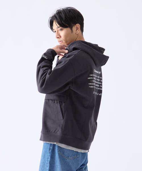 【セール】O.D.CARRY PKT ZIP PARKA（パーカー）｜B.C STOCK（ベーセーストック）