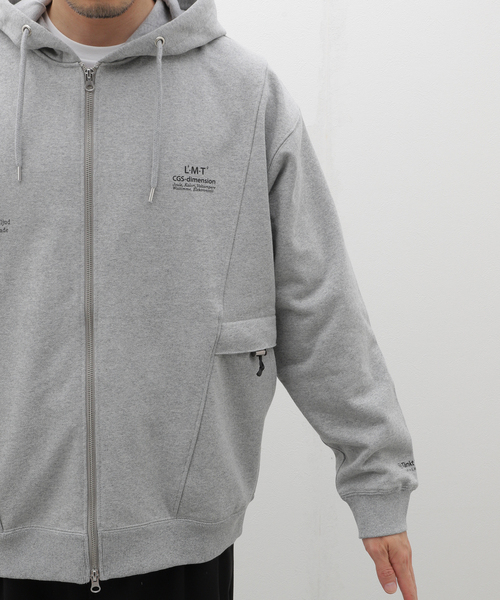 【セール】O.D.CARRY PKT ZIP PARKA（パーカー）｜B.C STOCK（ベーセーストック）