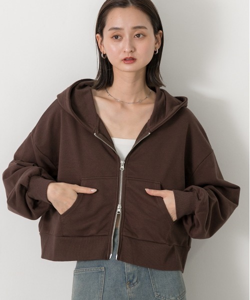 some0658 フーディコート・ダブルジップパーカーまとめ買い 洗濯機可】ダブルジップパーカー （その他アウター）｜ANY