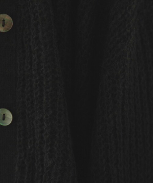 OPAQUE.CLIP（オペークドットクリップ）の「◆モヘヤ混シアーVネックカーディガン【洗濯機洗い可】（カーディガン/ボレロ・レディース・ブラック/ベビーピンク/ベージュ・38/40/42）」の7枚目の写真