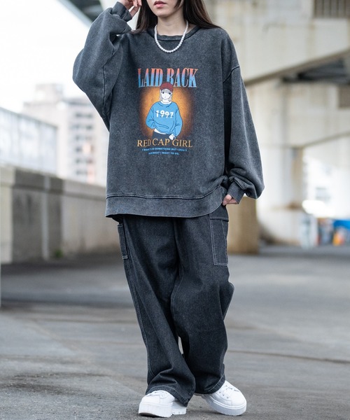 a-r】〔Red Cap Girl/レッドキャップガール〕スノーウォッシュ加工