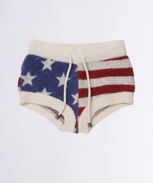 【SCULPTOR】ブークレマイクロショーツスター SCULPTOR（スカルプター）の「Boucle Micro Shorts/ブークレ