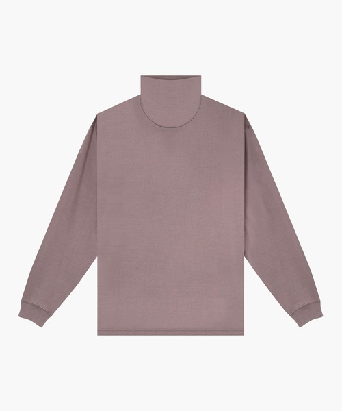 LAD MUSICIAN（ラッドミュージシャン）の「LONG SLEEVE HIGH NECK SUPER BIG T-SHIRT（Tシャツ/カットソー・メンズ・ホワイト/ネイビー/アイボリー/ブルーグレー/ブラック/ピンク系その他・FREE）」の6枚目の写真