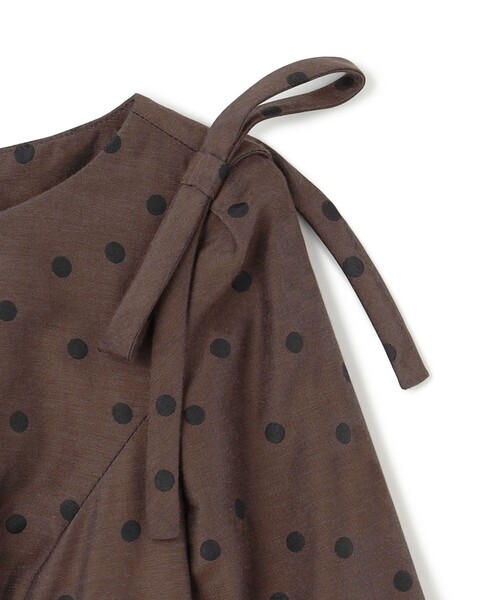 TOCCA（トッカ）の「MIDNIGHT TEARS ドレス（ワンピース・レディース・ブラウン系5/グレー系5・00/0/2/4/6）」の22枚目の写真