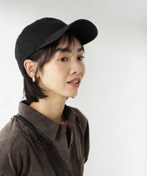 FOUND GOOD（ファウンドグッド）の「UNISEXコットンCAP（キャップ・レディース・ベージュ/オレンジ系5/グレー系8/グリーン系8/アイボリー/ブラック・FREE）」の8枚目の写真