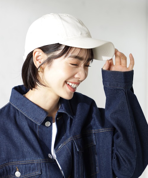 FOUND GOOD（ファウンドグッド）の「UNISEXコットンCAP（キャップ・レディース・ベージュ/オレンジ系5/グレー系8/グリーン系8/アイボリー/ブラック・FREE）」の14枚目の写真