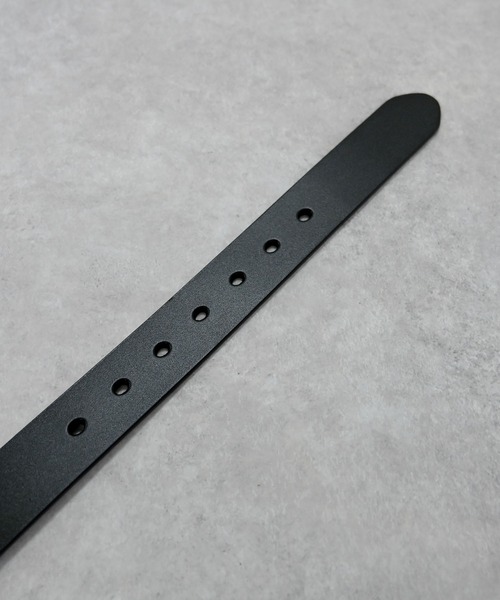 Editors Draw（エディターズドロー）の「デザインバックルベルト（ベルト・メンズ・ブラック・FREE）」の3枚目の写真
